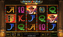 Spielbildschirm von Book of Ra Magic