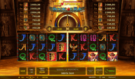 Spielbildschirm von Book of Ra Twin Spinner